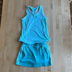 Prince tennis tank and skort
